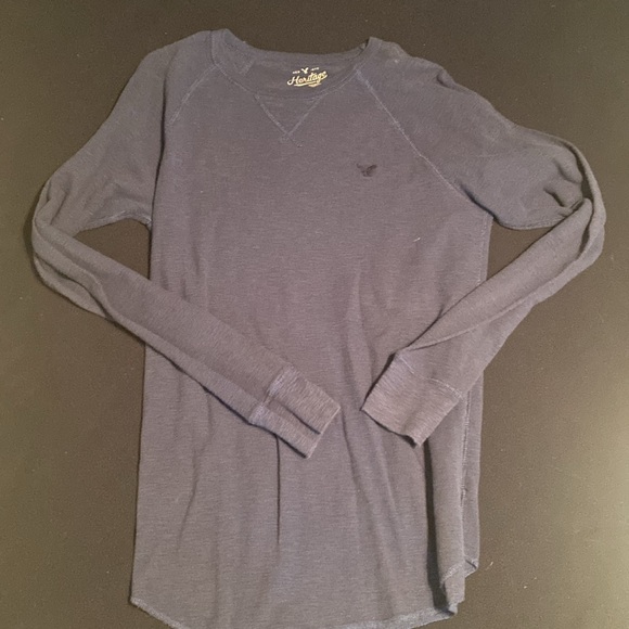 American Eagle waffle crewneck - Picture 4 of 8